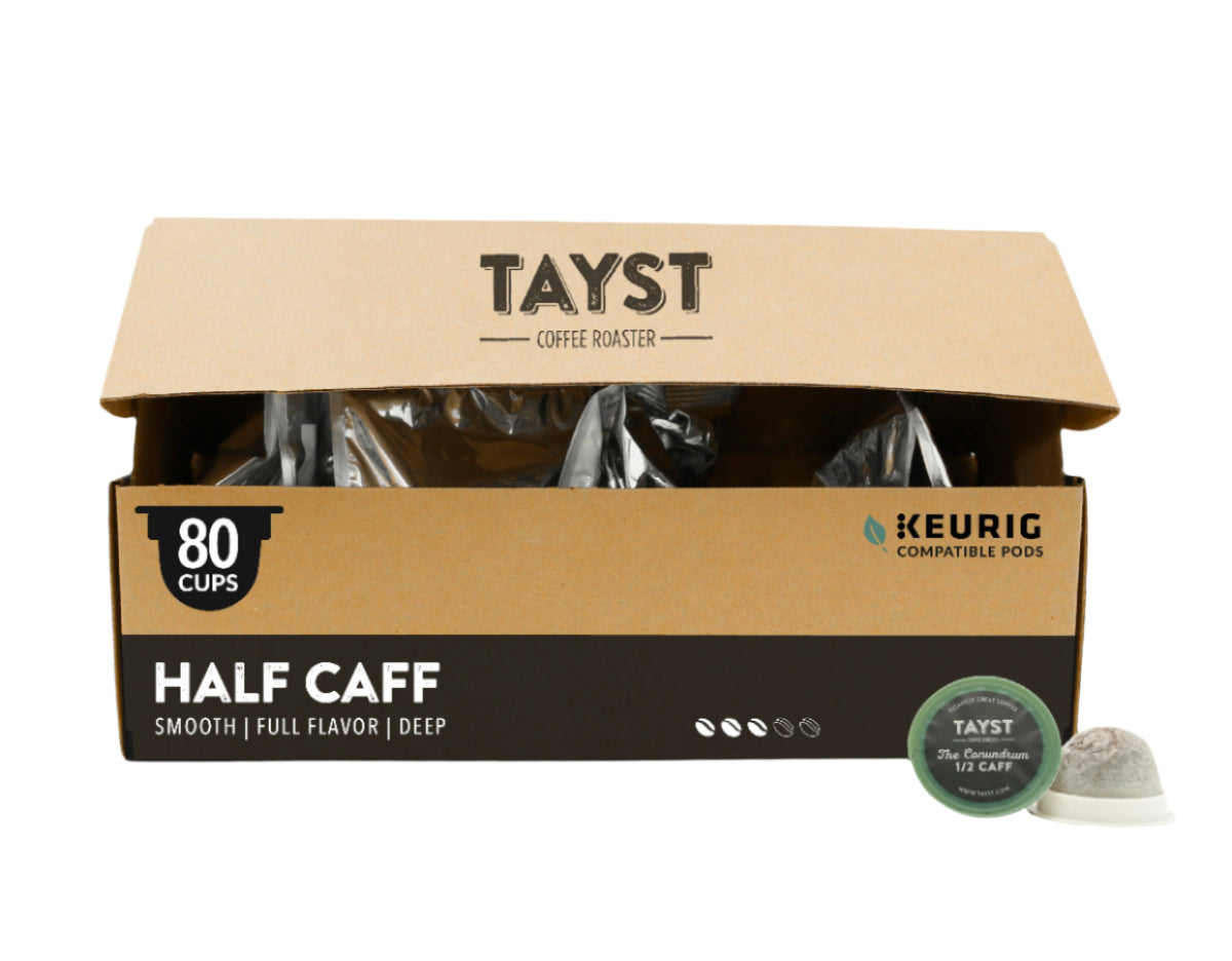 The Conundrum Half-Caff Coffee