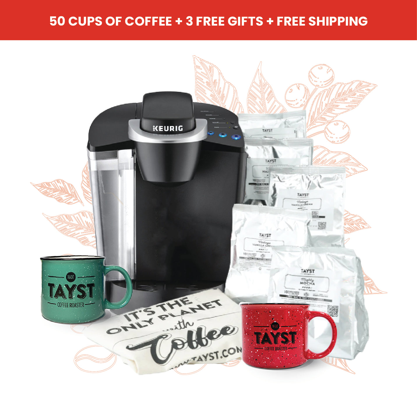 50 Cups of Coffee Free Starter Kit