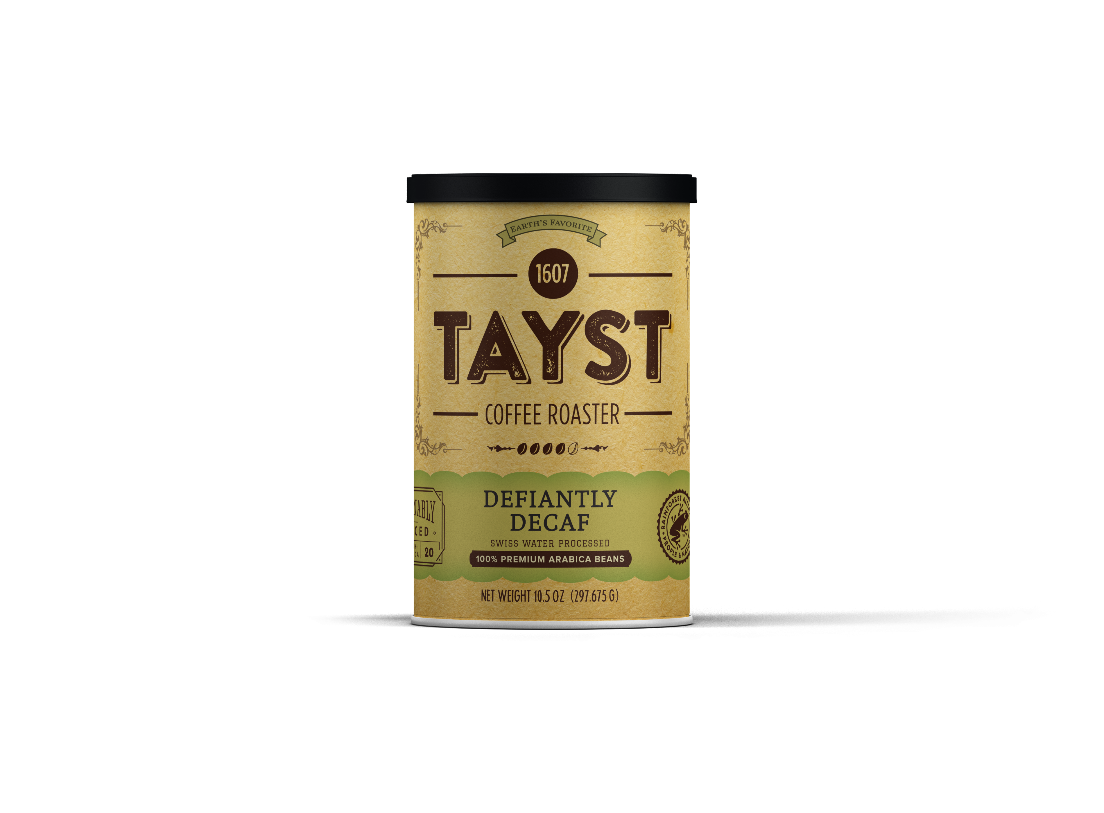 Tayst coffee can - decaf