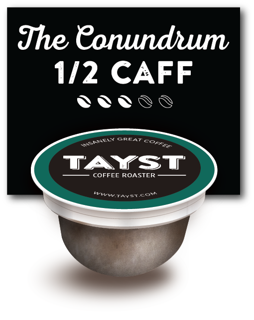 Tayst conundrum 1_2 caff coffee pod