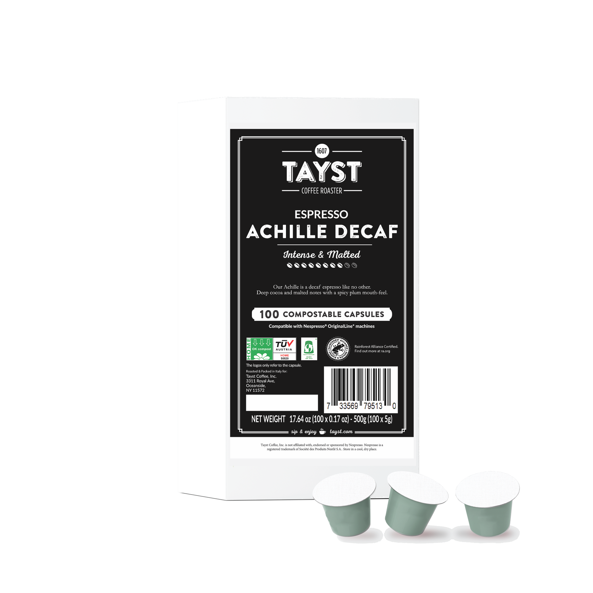 Espresso Achille Decaf