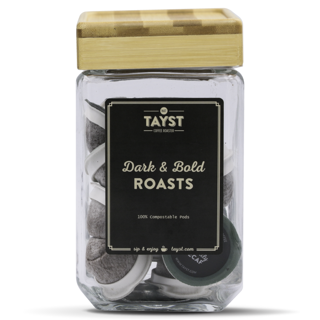 Bold Blends Coffee Jar - Bamboo