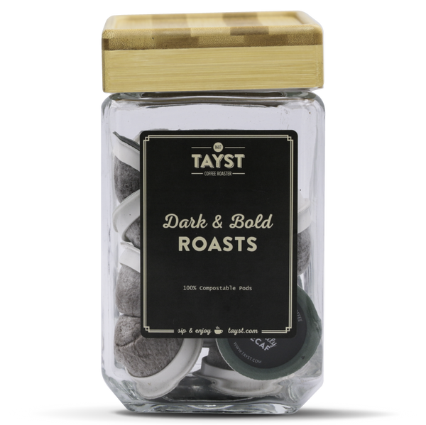 Bold Blends Coffee Jar - Bamboo