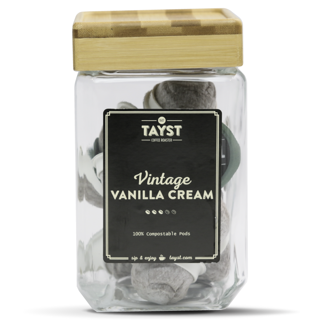 Vanilla Coffee Jar - Bamboo