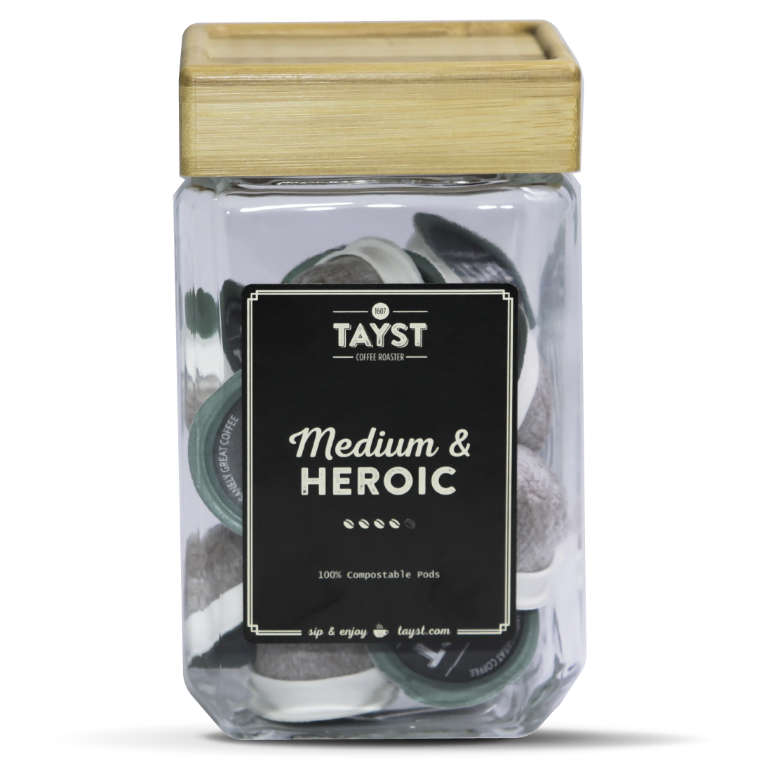 Heroic Coffee Jar - Bamboo