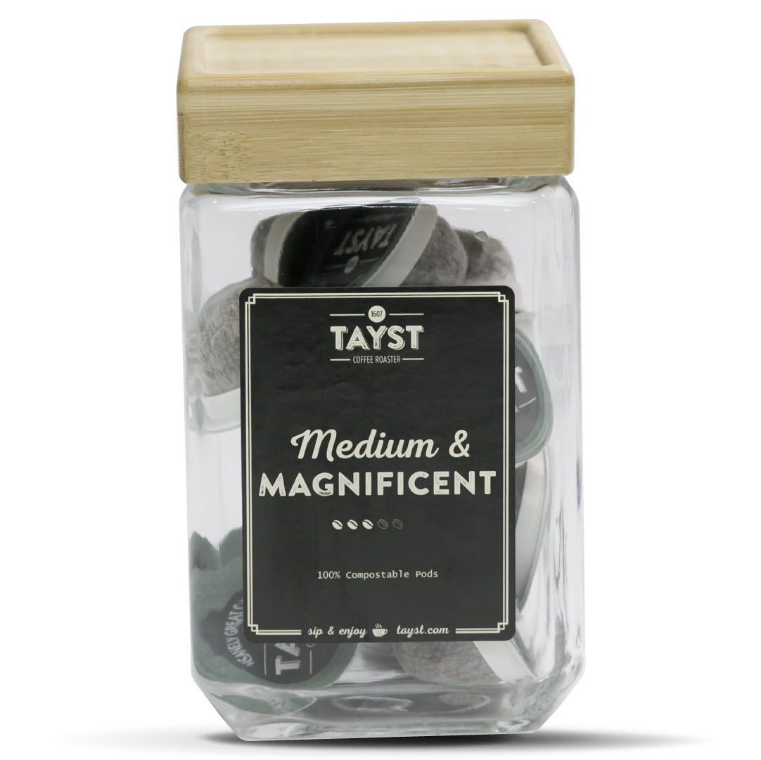 Magnificent Coffee Jar - Bamboo