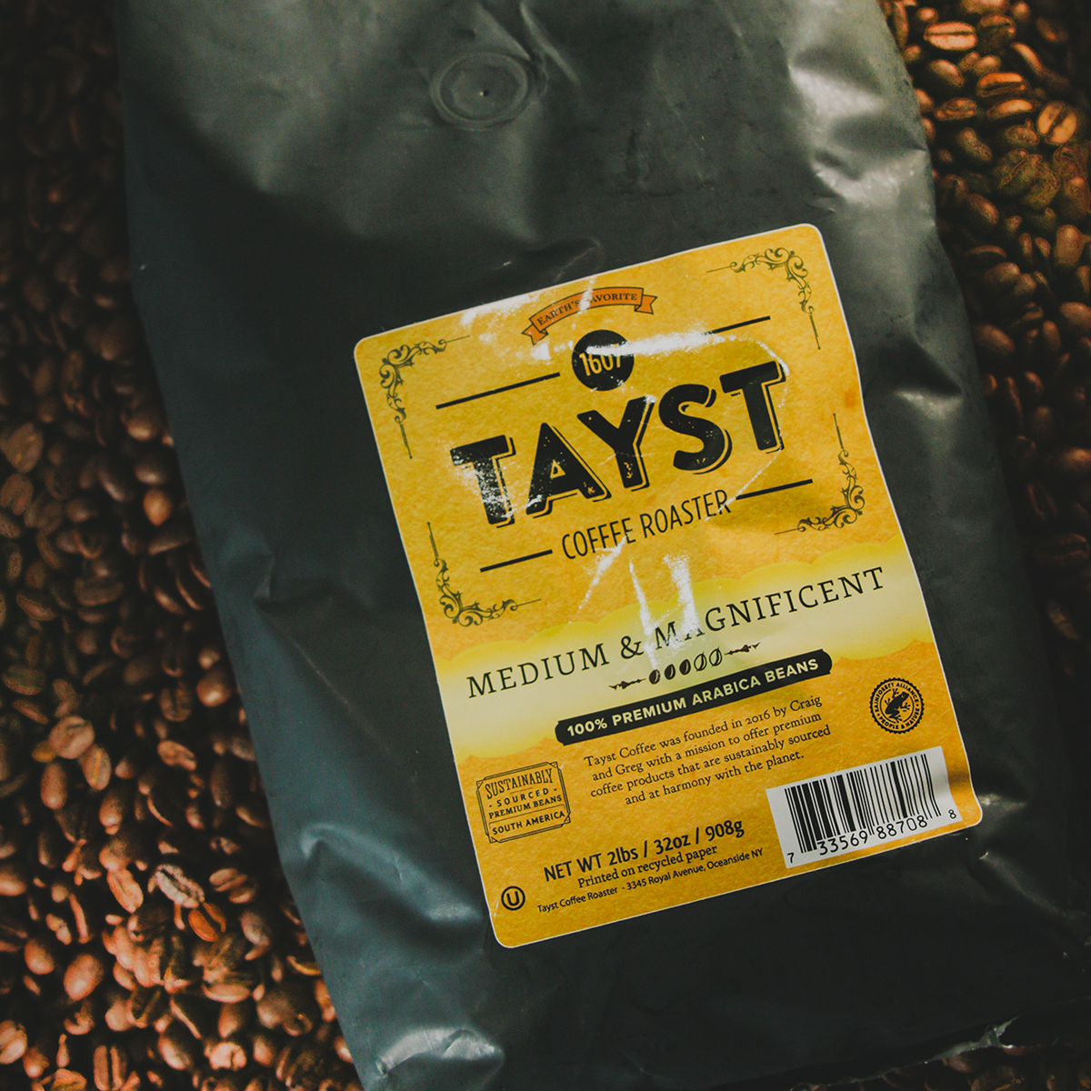 Medium & Magnificent Whole Bean Coffee