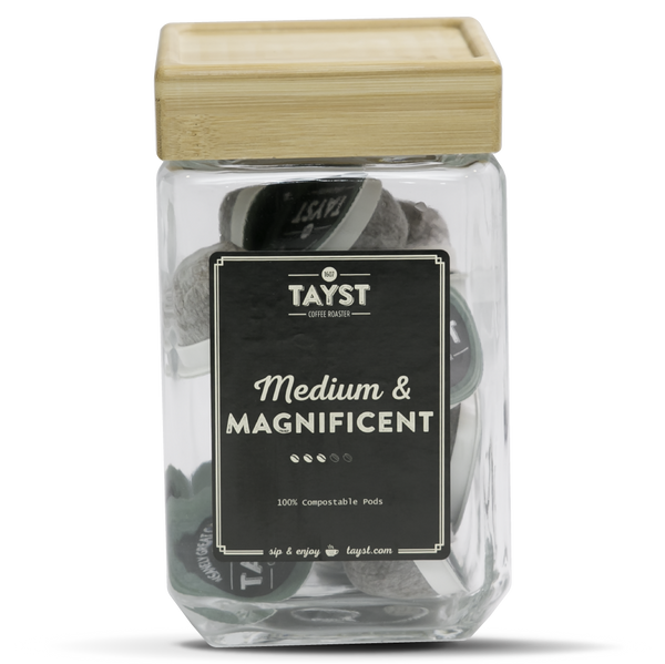 Magnificent Coffee Jar - Bamboo
