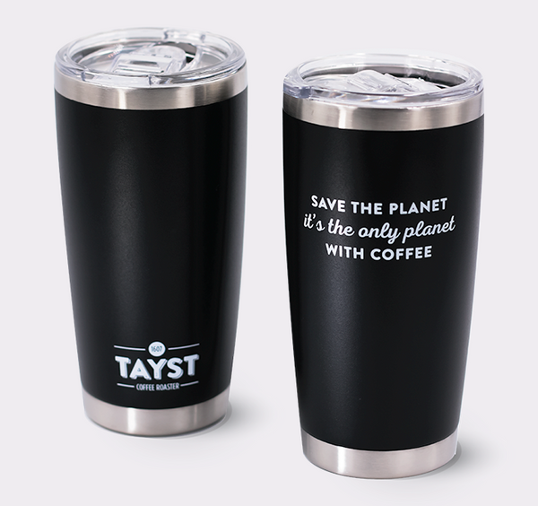 Tayst 20 oz. Travel Coffee Tumbler, Double-Walled Vacuum Insulation
