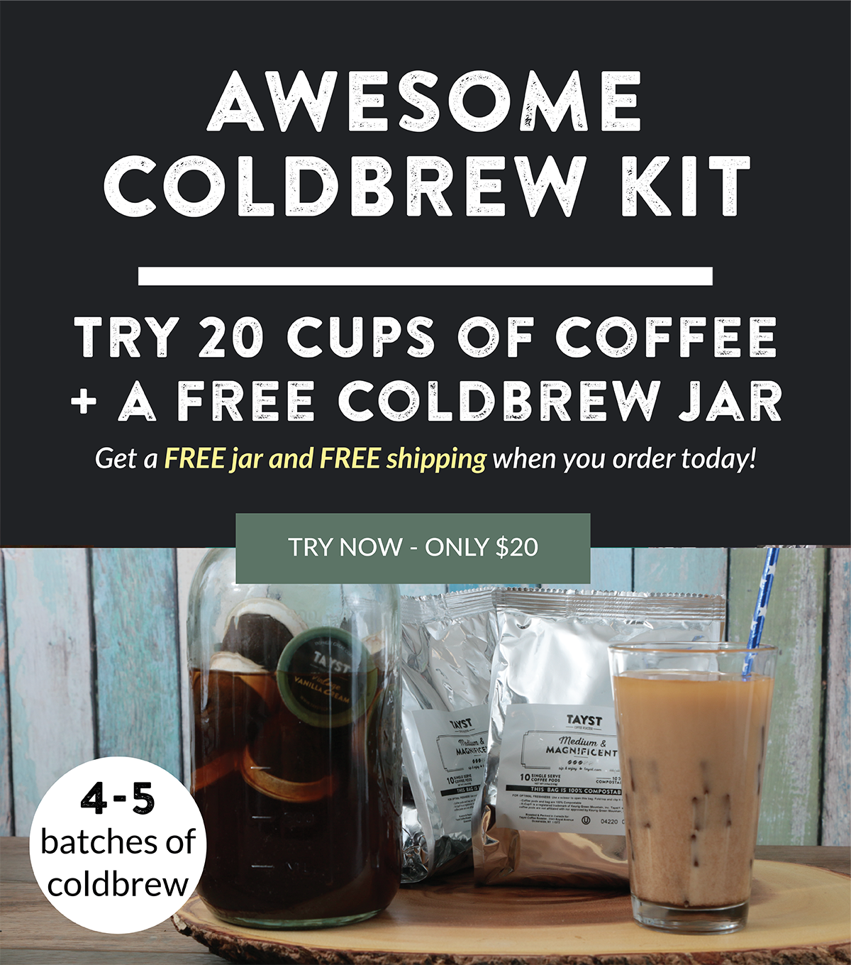 Easy Cold Brew Kit TAYST