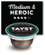 Medium and herioc coffee pod