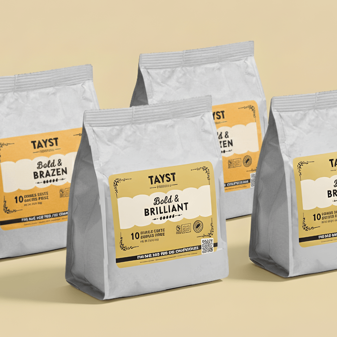 Tayst coffee bold blend sample box 40 cups