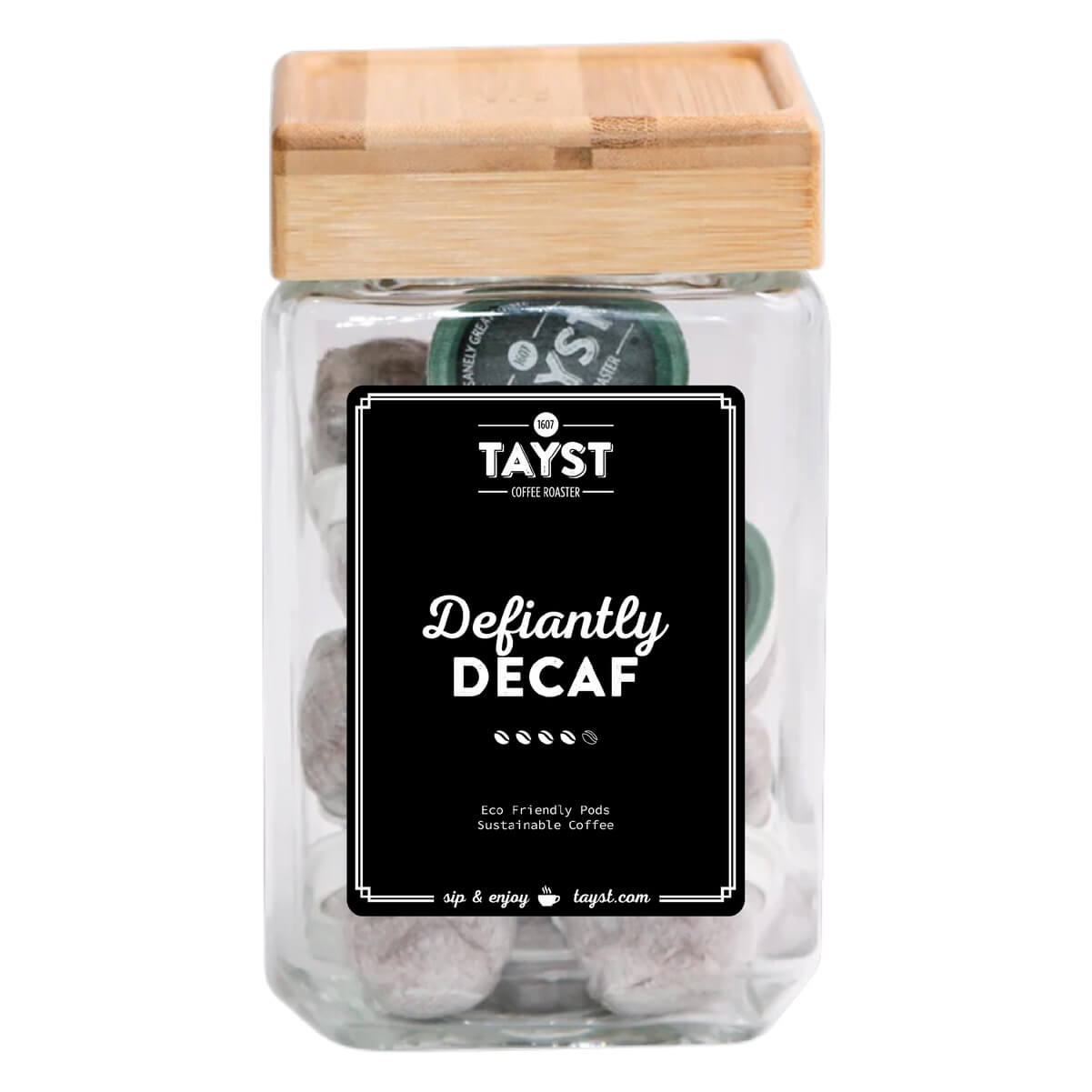 Tayst Defiantly Decaf Jar