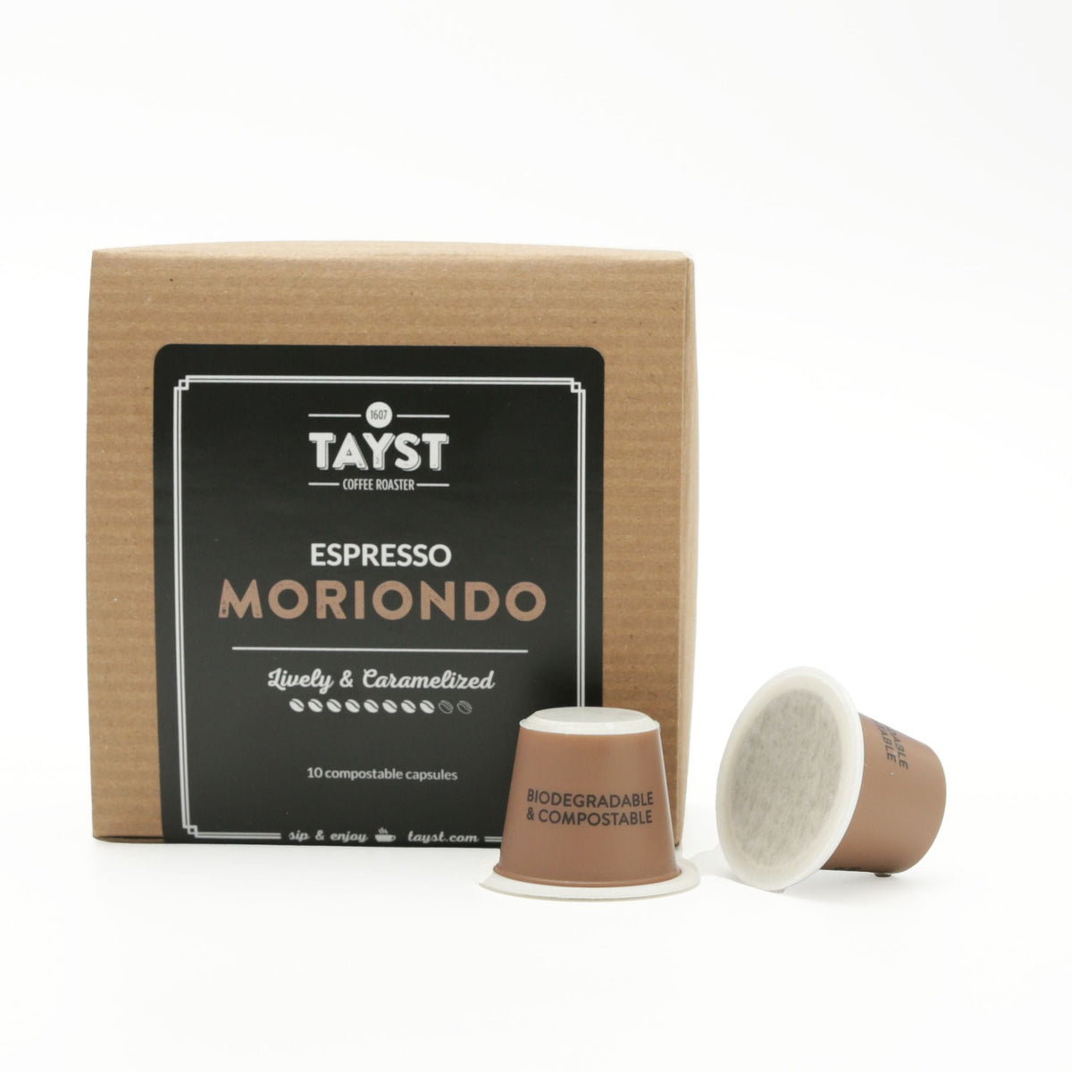 Espresso Moriondo Capsules Box