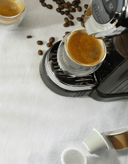 tayst coffee pods espresso machine brew