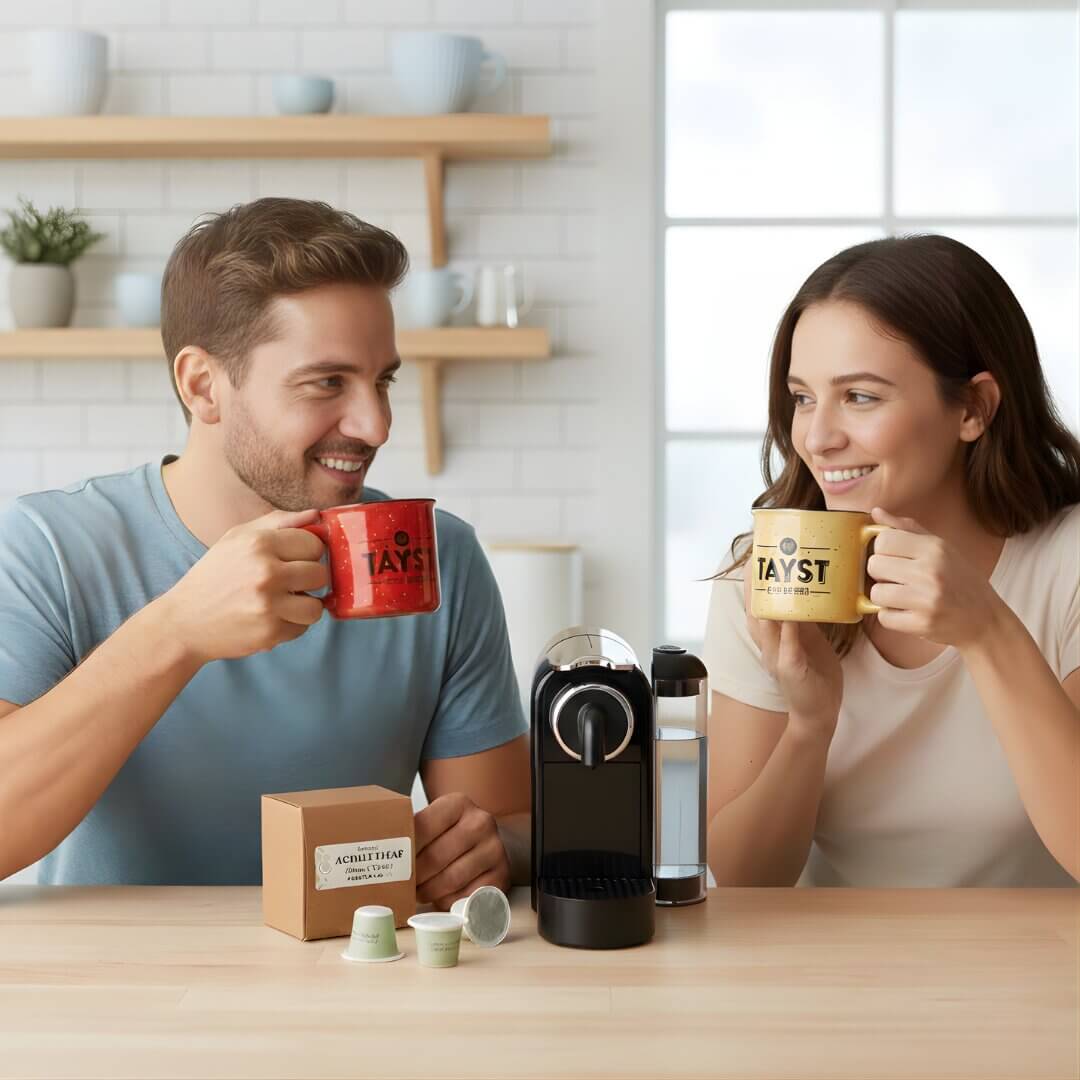 tayst coffee sip with joy