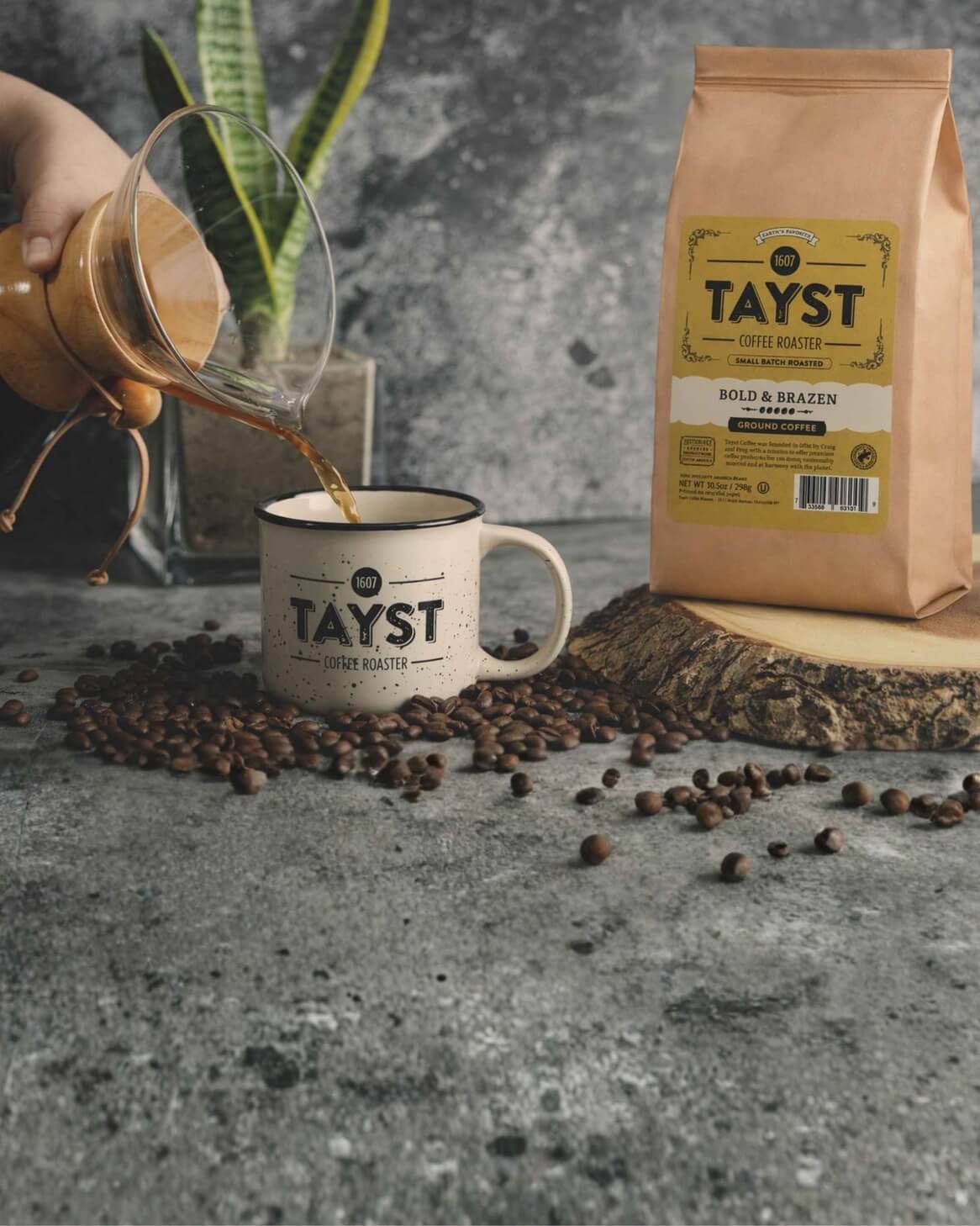 Tayst Ground Coffee with Mug